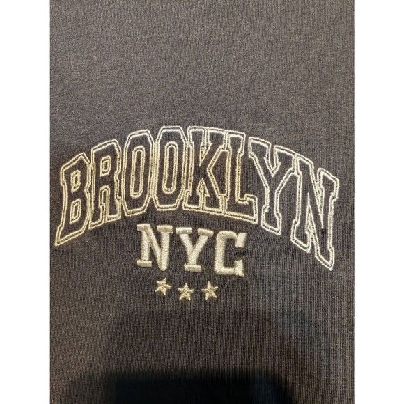 Faded Rose new Brooklyn NY crop t-shirt large - Picture 3 of 3